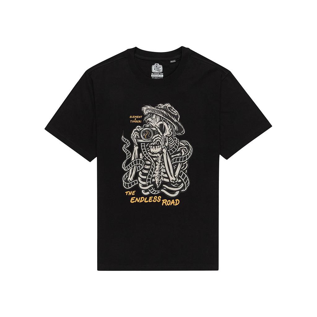 Camiseta Element Timber Captured -  Flint Black