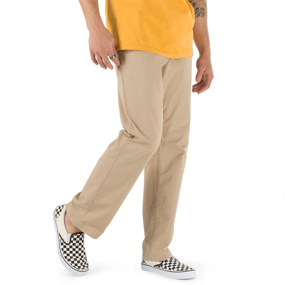 Pantalones vans beige deals