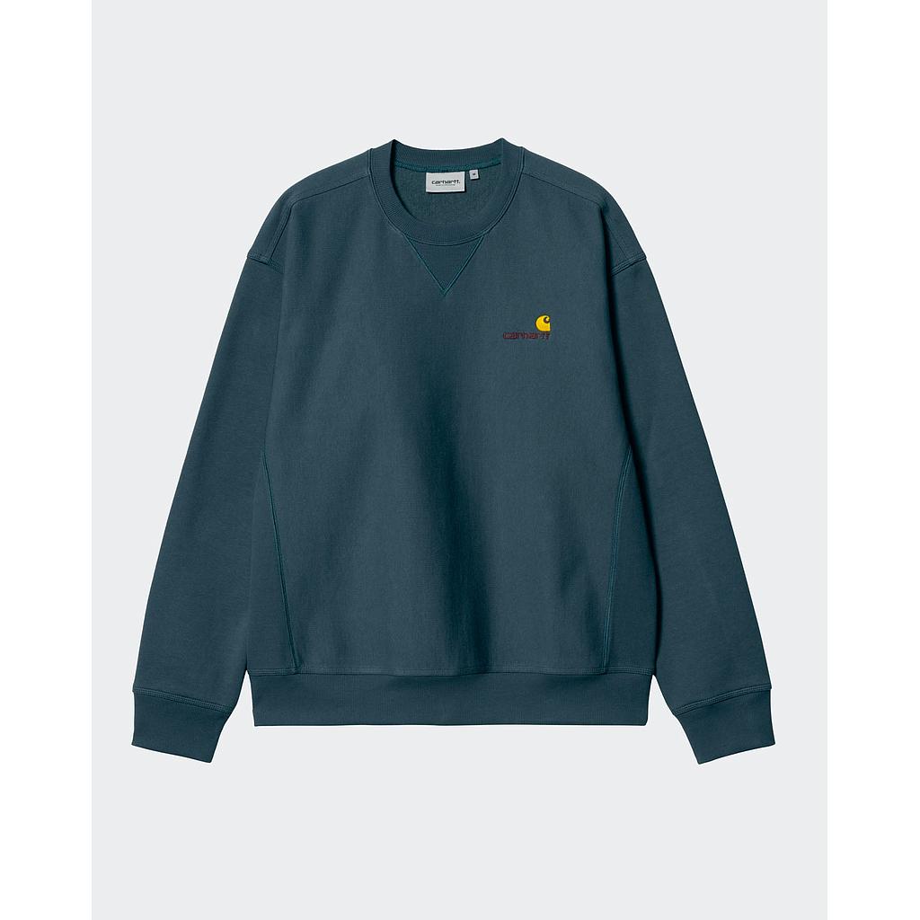 Sudadera Carhartt WIP American Script - Ore