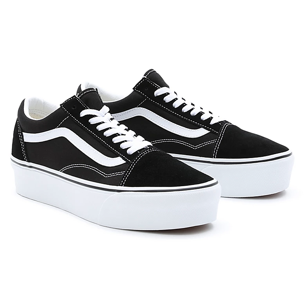 Zapatillas Vans UA Old Skool Platform - Black/White