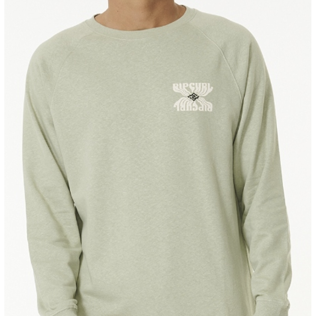 Sudadera Rip Curl SWC Crew - Sage