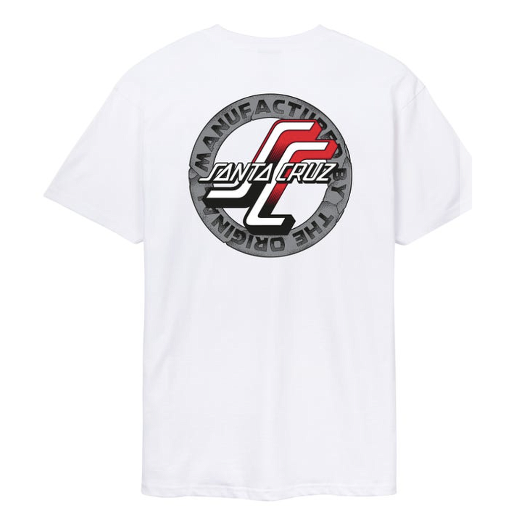 Camiseta Santa Cruz The Original Manufactured - White