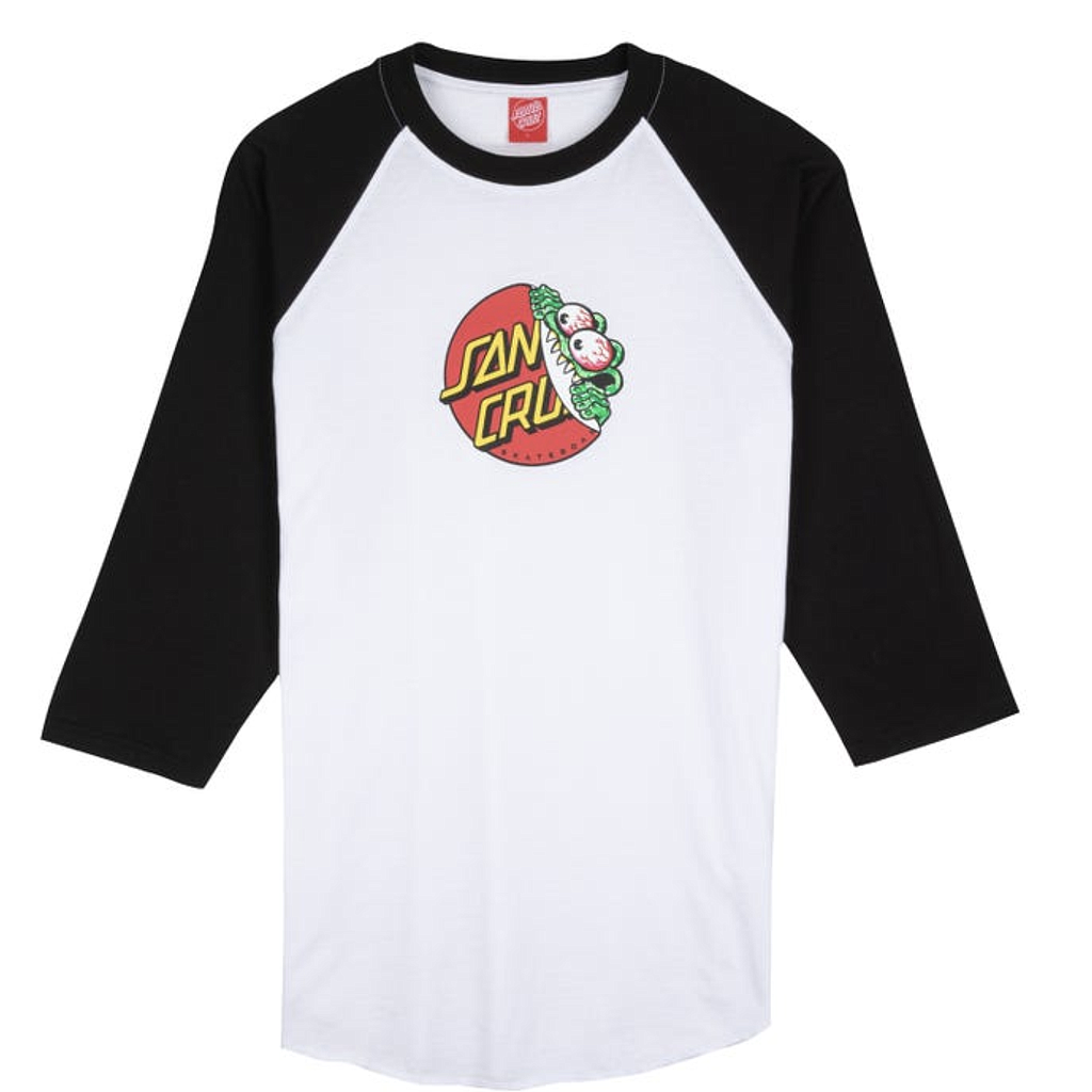 Camiseta Santa Cruz Top Beware Dot Front Baseball