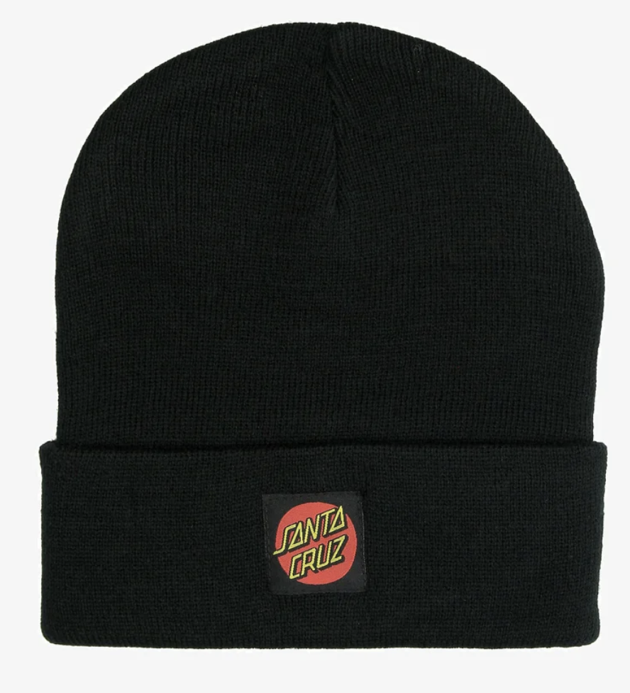 Gorro Santa Cruz Classic Label Dot - Black