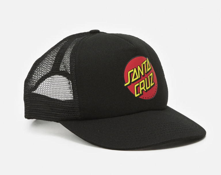 Gorra Santa Cruz Classic Dot Mesh - Black/Black