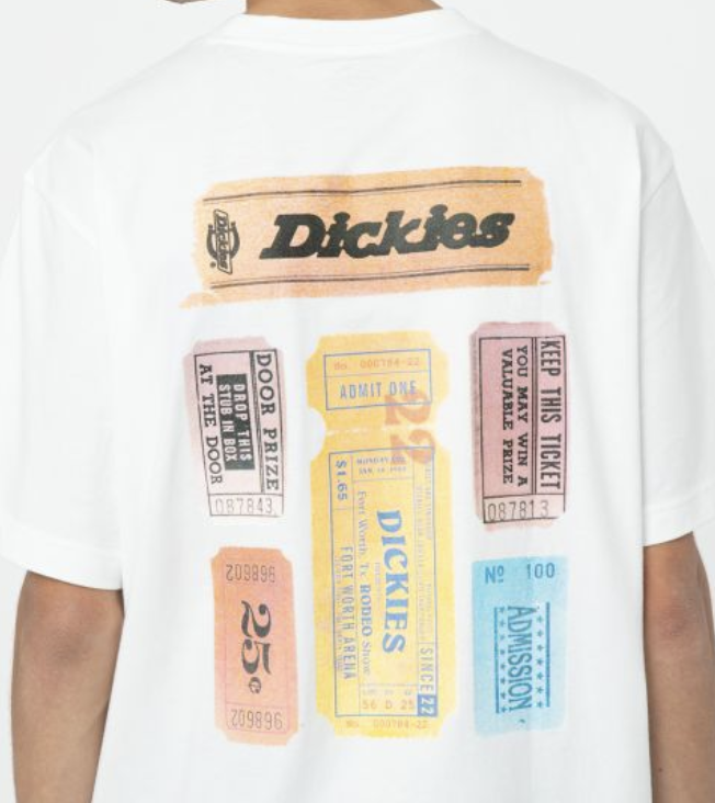 Camiseta Dickies Paxico - White