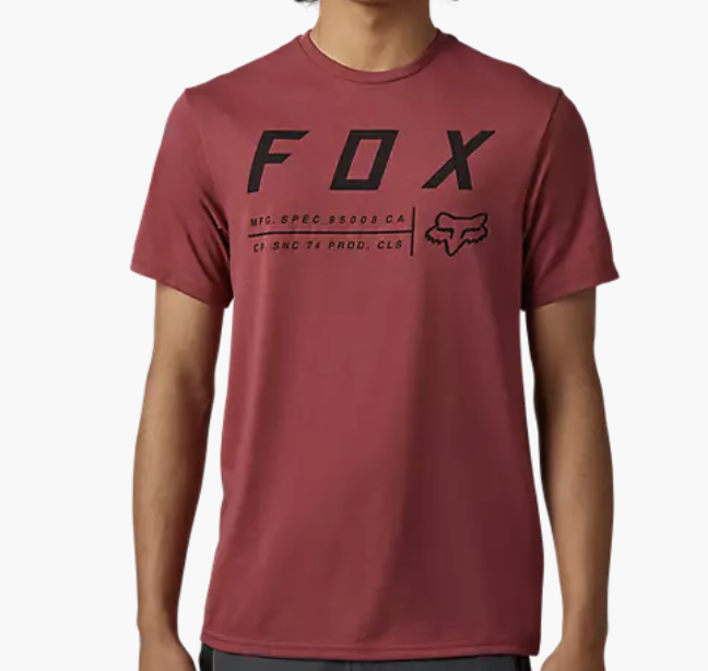 Camiseta Fox Non Stop Tech - Scarlet Red
