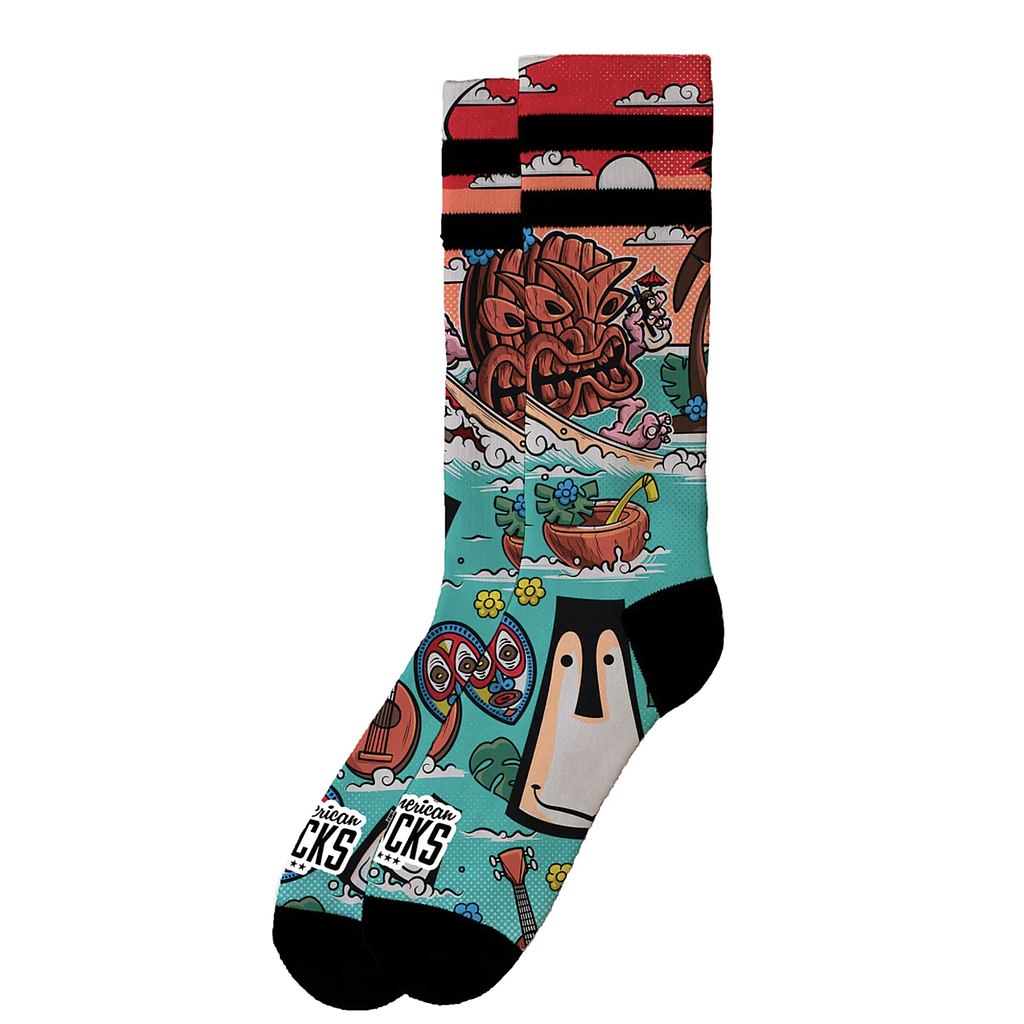 Calcetines American Socks Tiki Surf