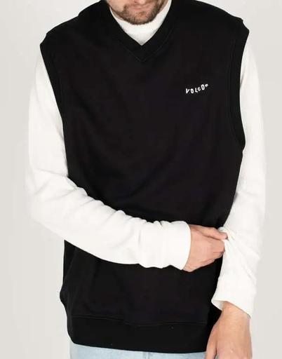 Sudadera Sin Mangas Volcom Sleeveles - Black