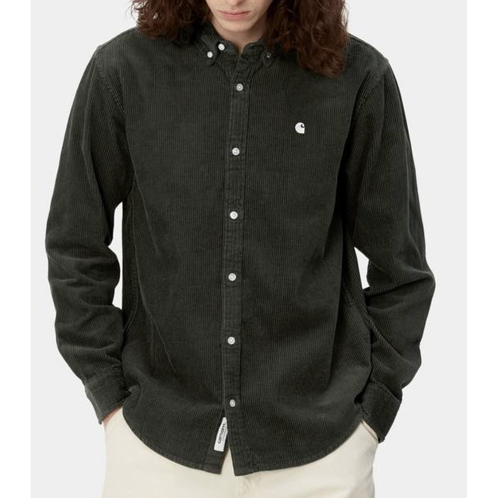 Camisa Carhartt WIP L/S Madison Cord - Plant/Wax