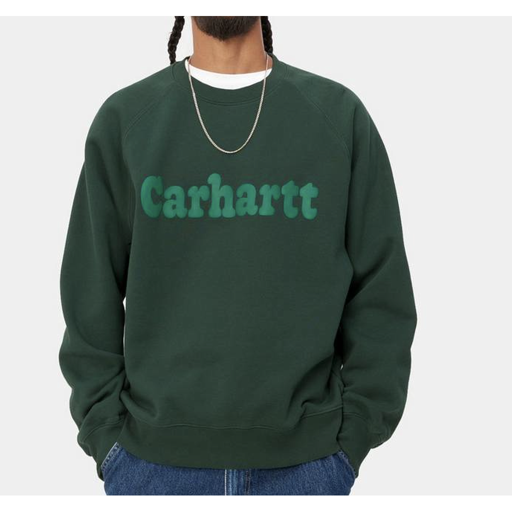 Sudadera Carhartt Bubbles - Green/Green