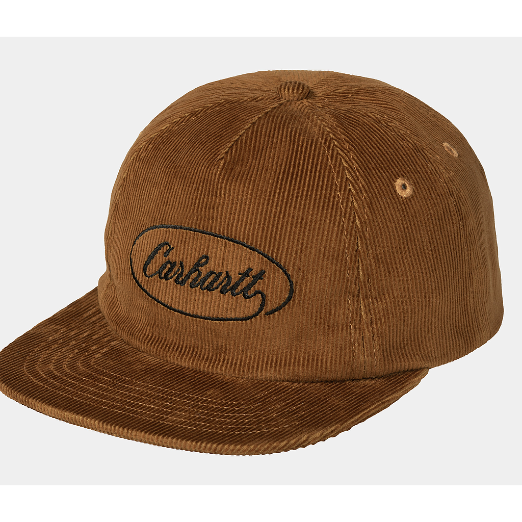 Gorra Carhartt Wip Rugged - Deep H Brown/Wax