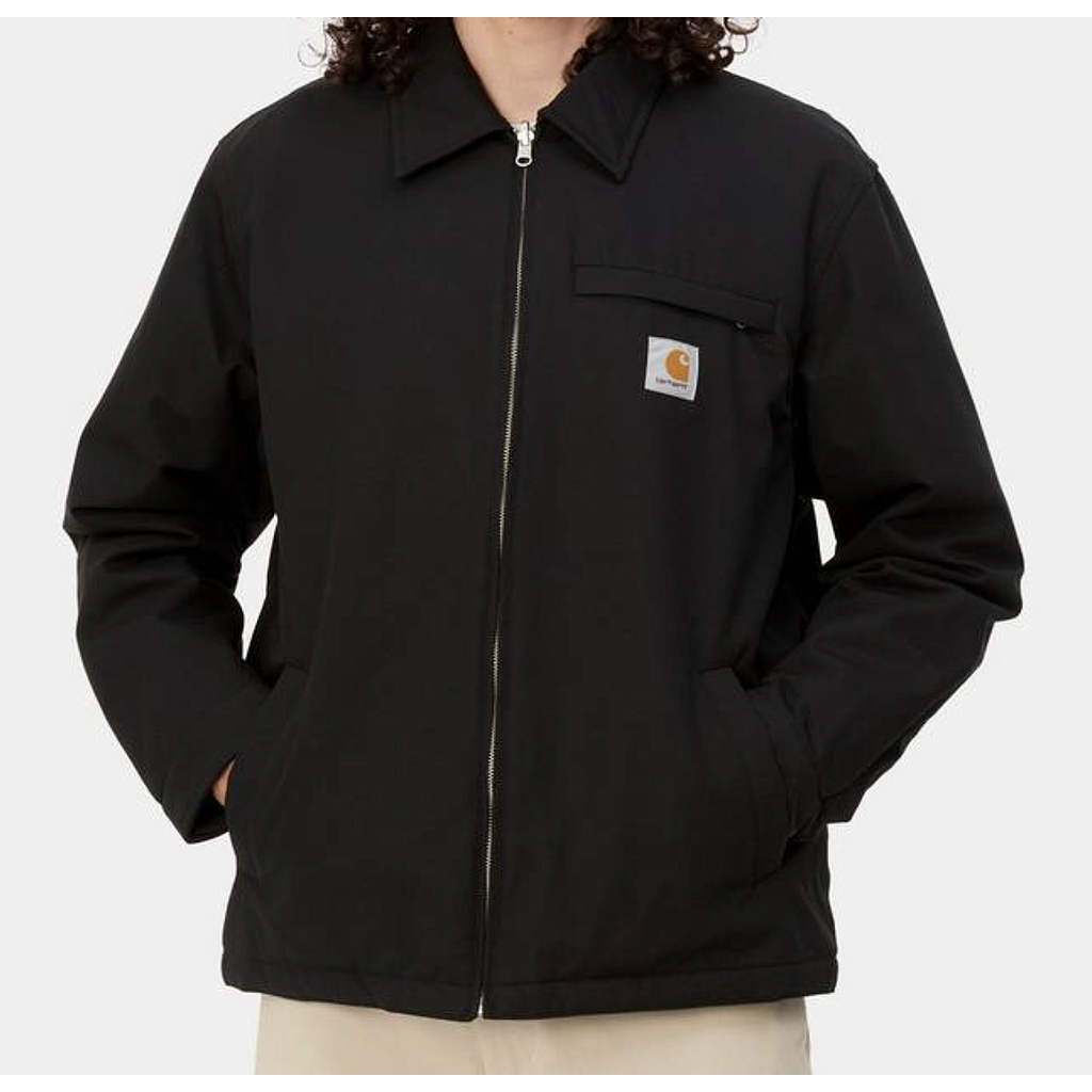 Chaqueta Carhartt Madera - Black / White