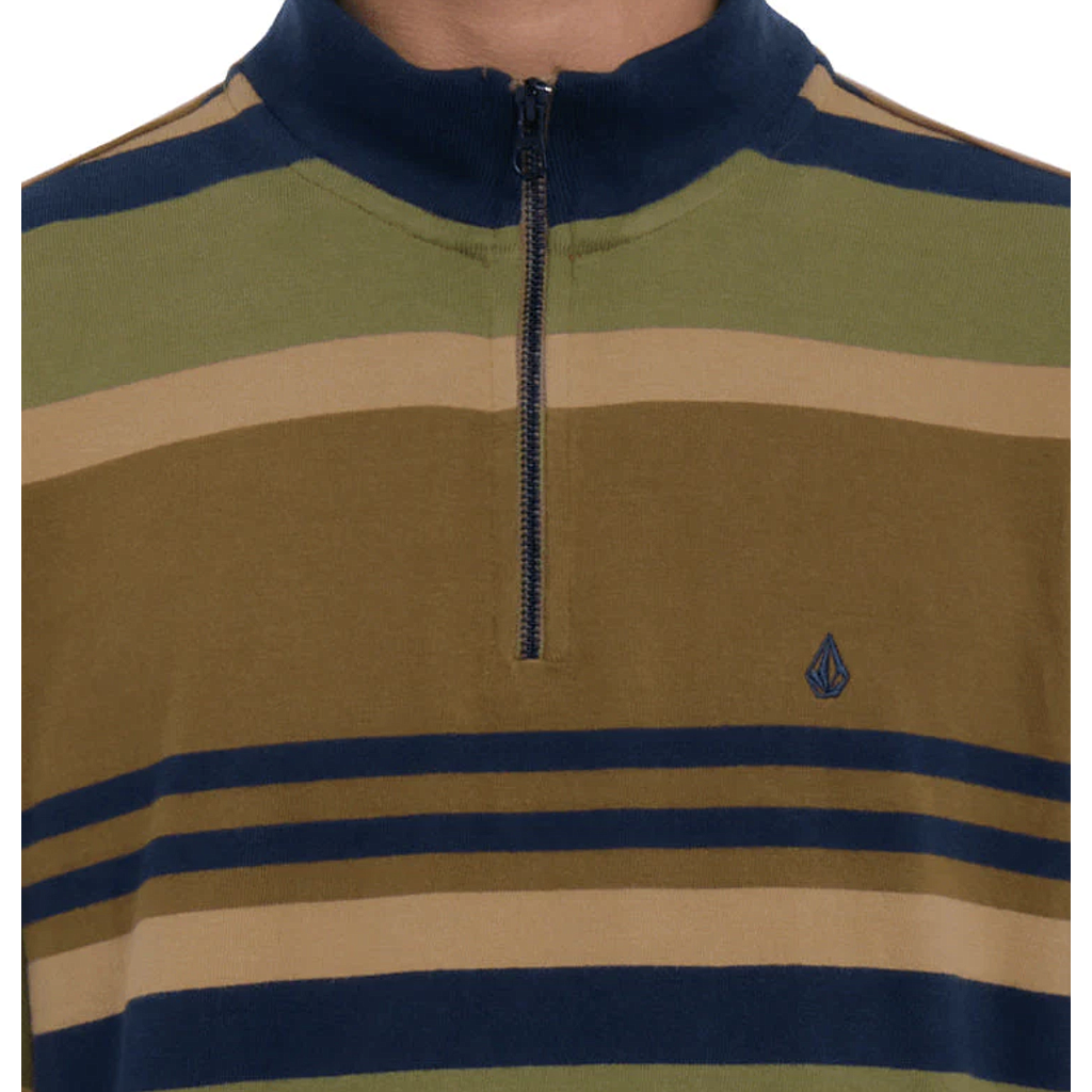 Camisa Volcom Forger Crew - Mud