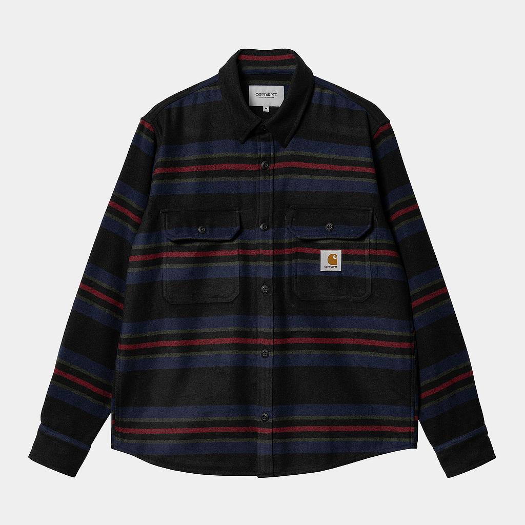 Camisa Carhartt Wip Oregon - Black