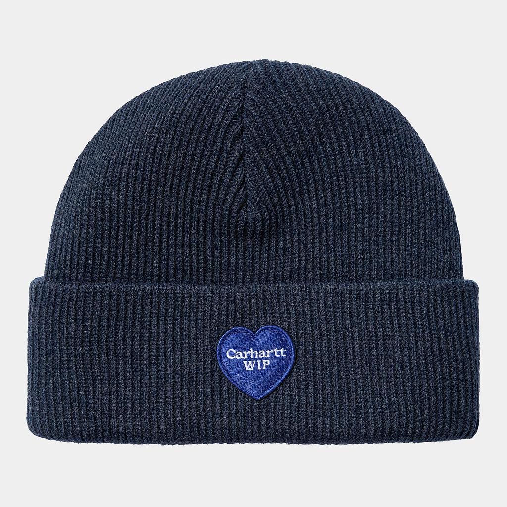 Gorro Carhartt Wip Heart Patch Beanie - Blue