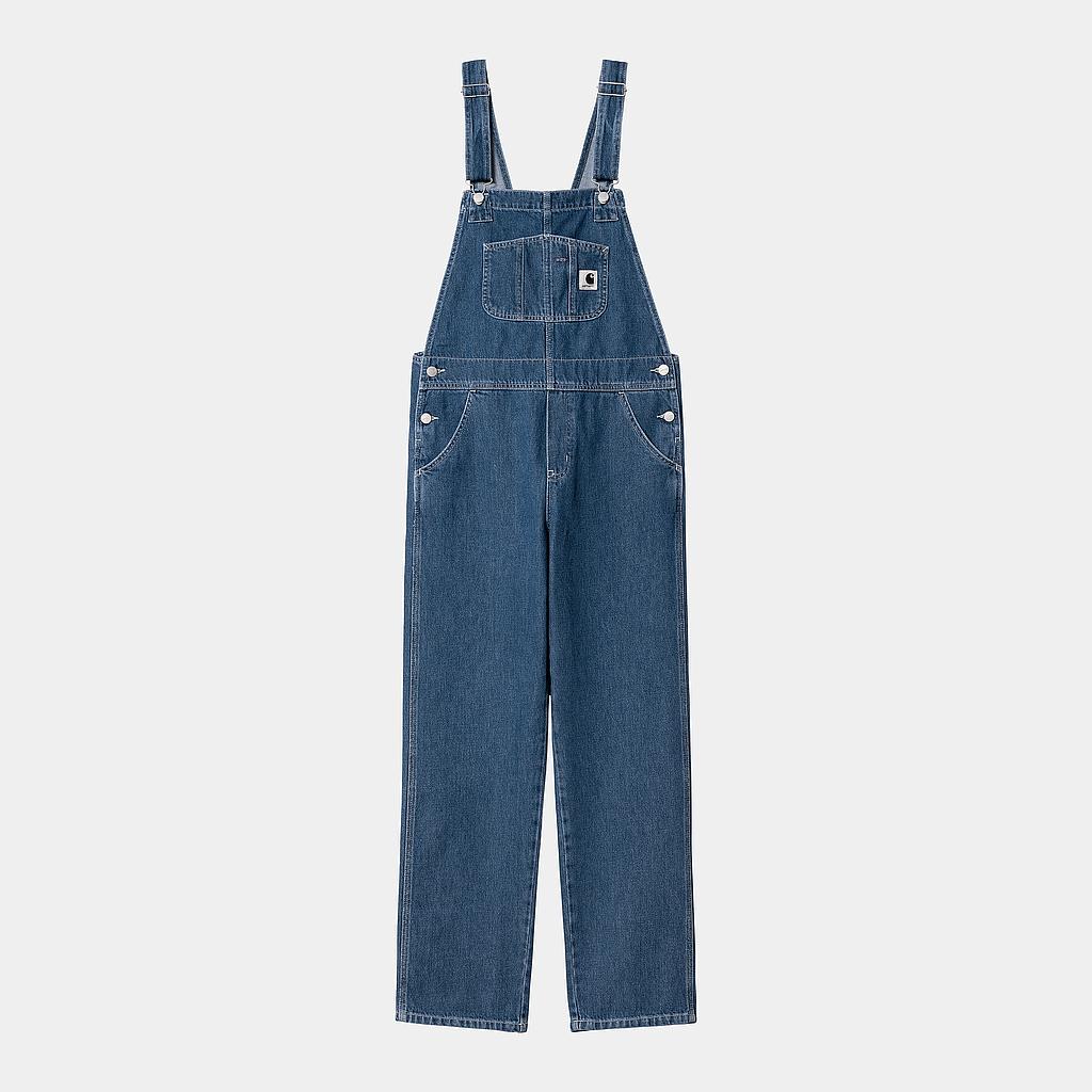 Peto Carhartt Wip W Bip Overall Straight - Blue Stone Washed