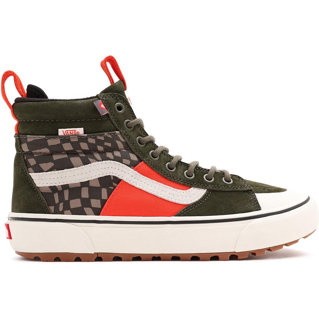 Zapatillas Vans UA Sk8-Hi MTE-2 - Grape Leaf/Warped Check195438550576