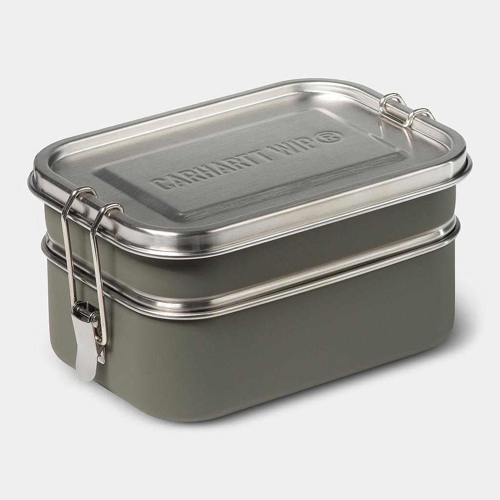 Fiambrera Carhartt Wip Tour Lunch Box - Smoke Green