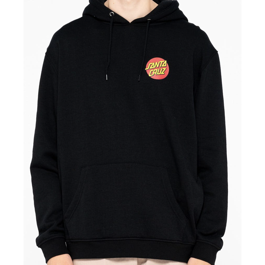 Sudadera Con Capucha Santa Cruz Classic Dot Chest - Black
