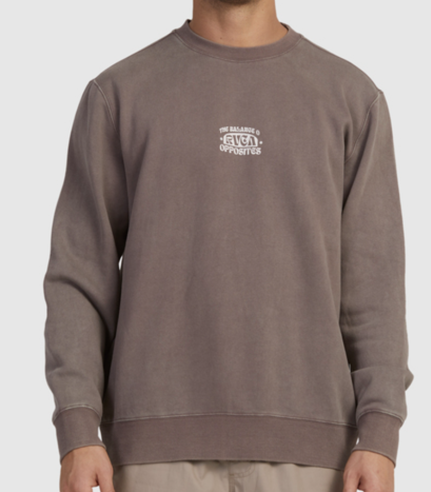 Sudadera Rvca Head Quarters Iron