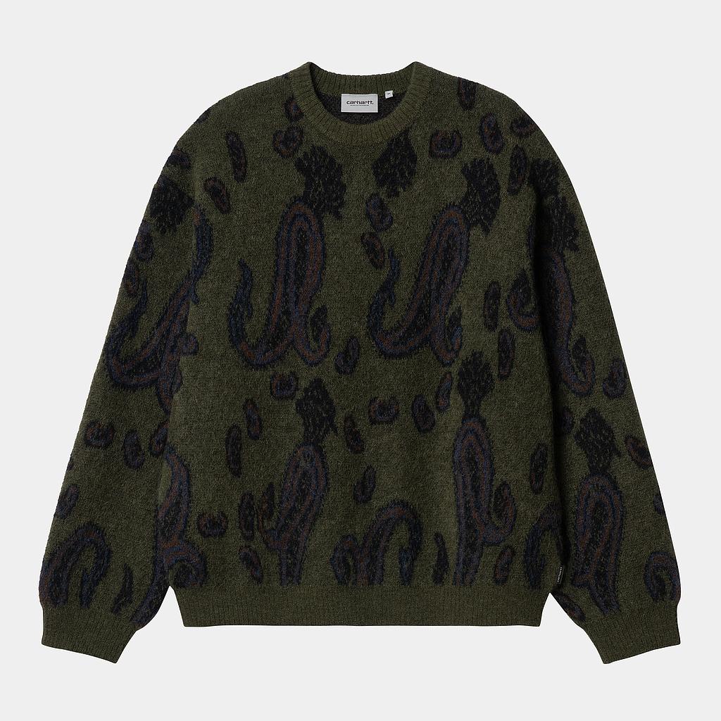 Sueter Carhartt Medford - Paisley Jacquard Plant