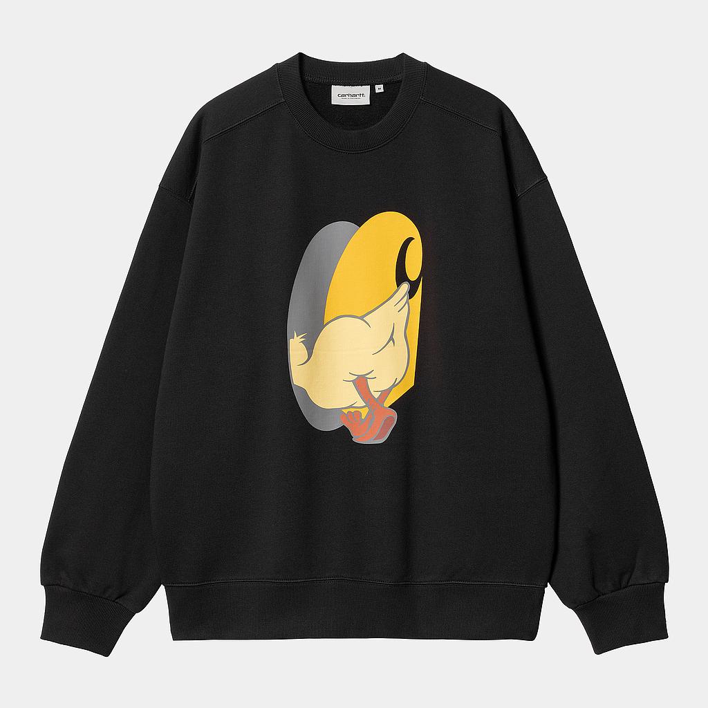 Sudadera Carhartt Deadkebab Knock Knock - Black