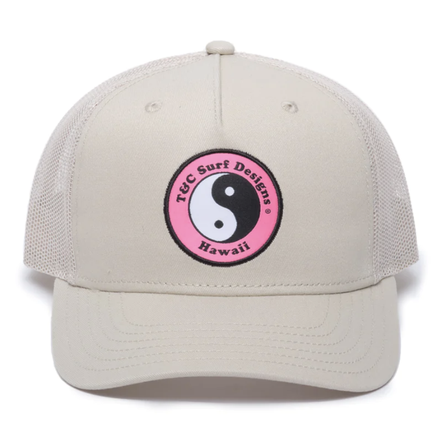 Gorra T&amp;C YY Trucker Cap - Greige Greige Pink