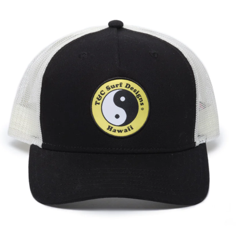 Gorra T&amp;C YY Trucker Cap - Black White Yellow