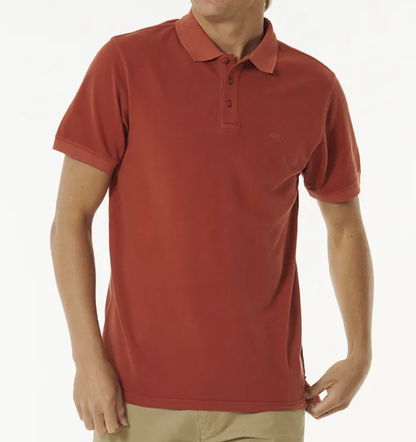 Polo Rip Curl Faded - Burnt Red