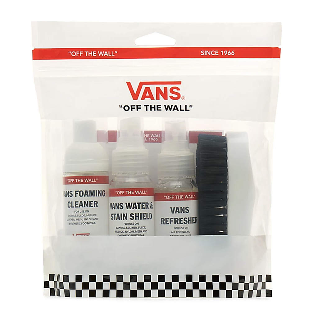 Travel Kit Vans Shoe Care - White