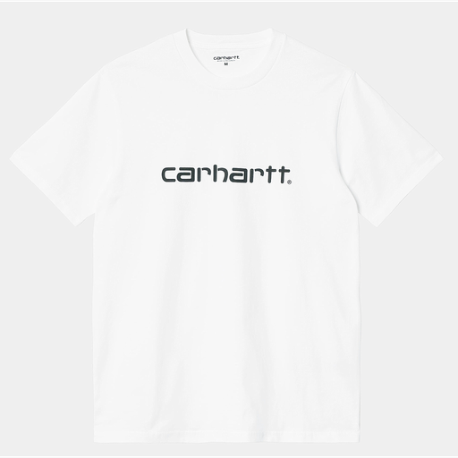 Camiseta Carhartt WIP Script - White/Black
