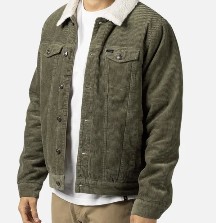 Chaqueta Rip Curl State Cord - Dusty Olive