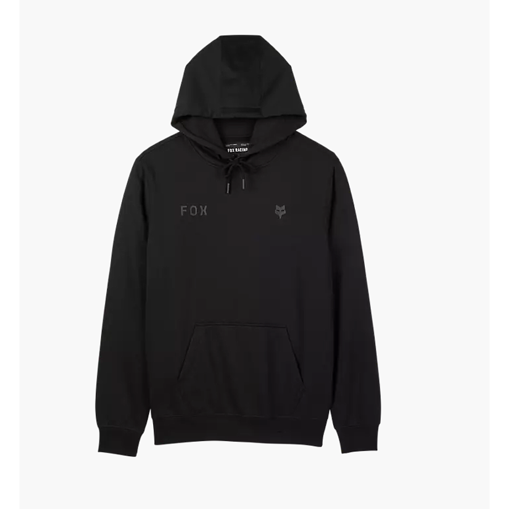 Sudadera Con Capucha Fox Wordmark - Black