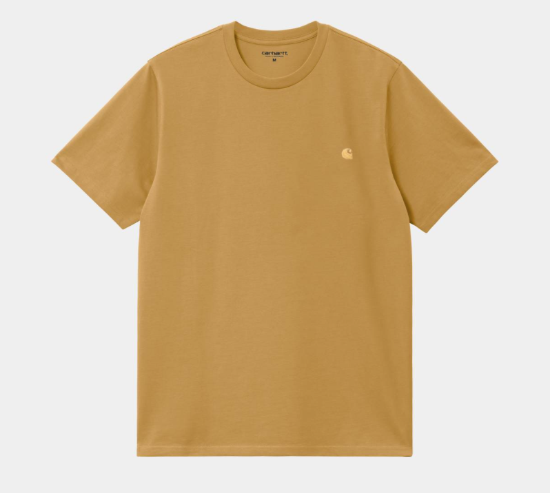 Camiseta Carhartt WIP Chase - Sunray/Gold