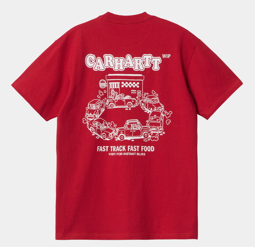 Camiseta Carhartt Wip Fast Food - Samba