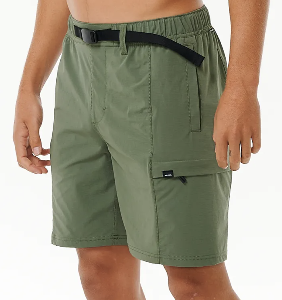 Pantalon Corto Rip Curl Buckled Cargo V - Dark Olive