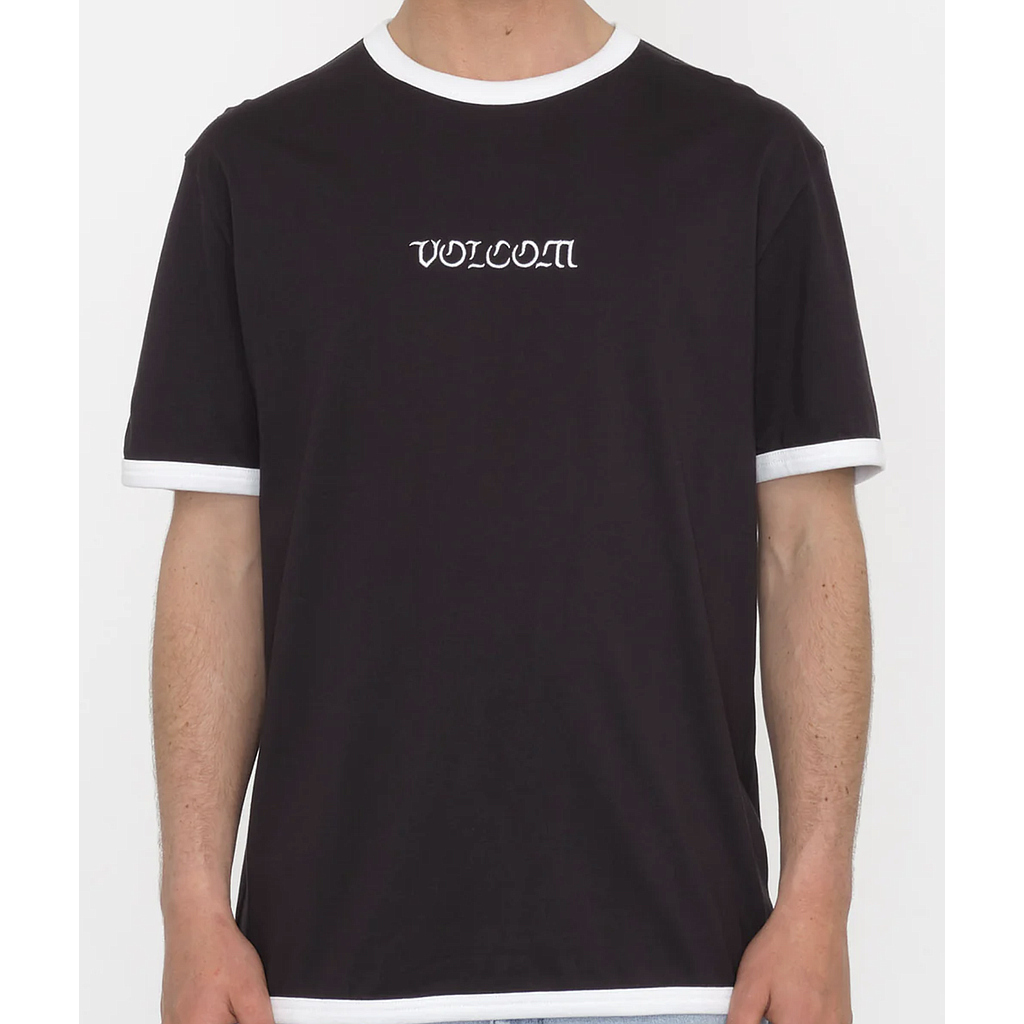 Camiseta Volcom Fullring Ringer - Black