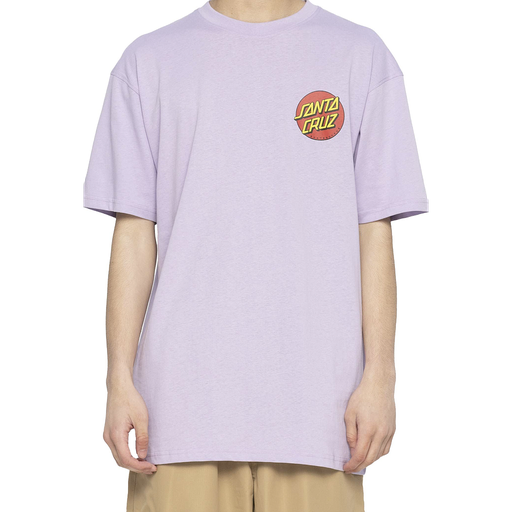 Camiseta Santa Cruz Classic Dot Chest - Digital Lavender