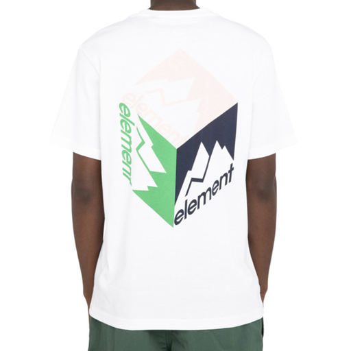 Camiseta Element Joint Cube - Optic White