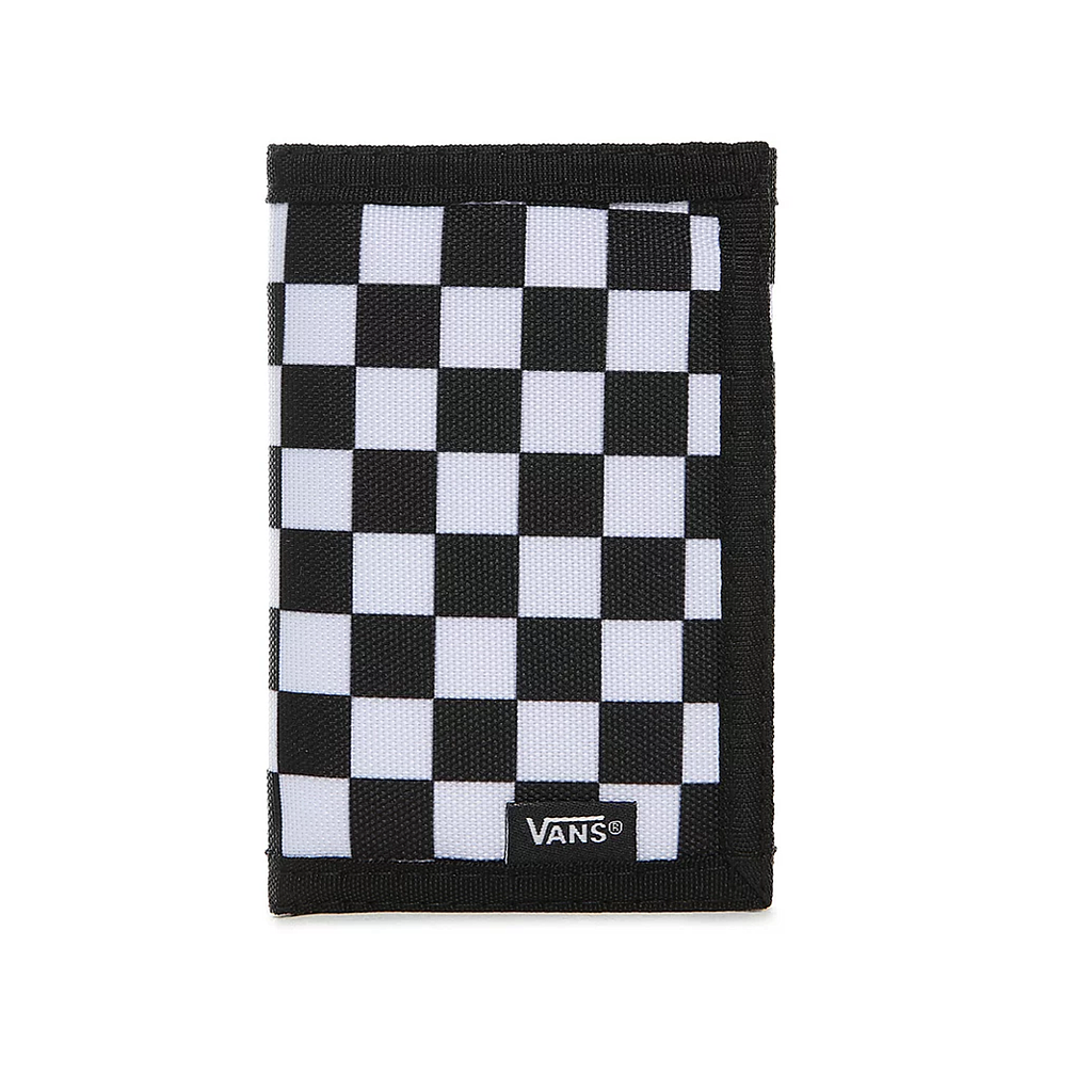 Cartera Vans Slipped - Black/White Checkerboard