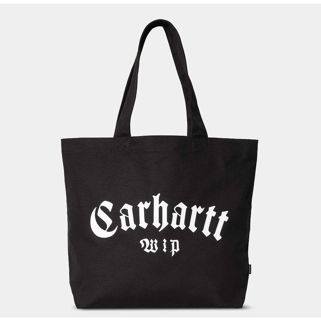 Bolso Tote Carhartt WIP Canvas Graphic - Onyx Print/Black