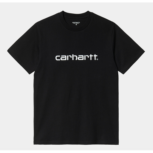 Camiseta Carhartt WIP Script - Black/White
