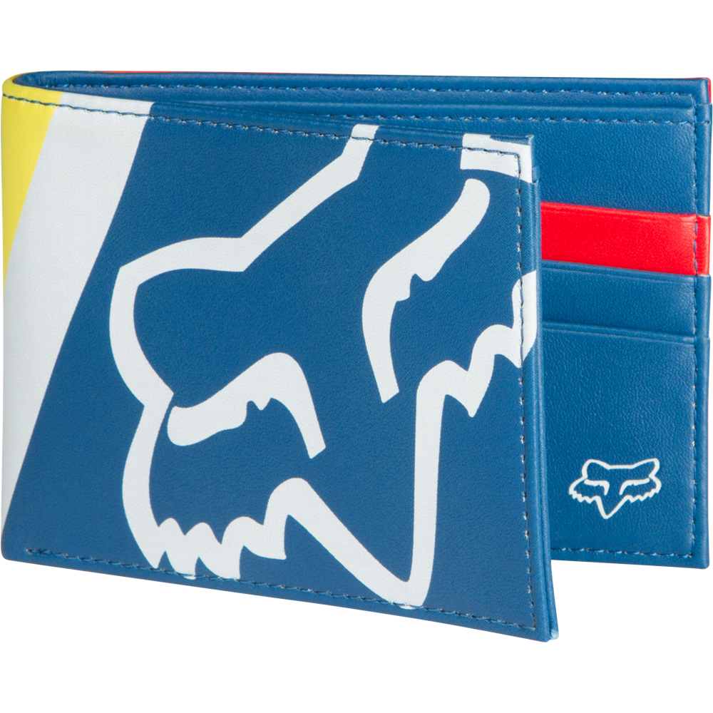 Draftr Pinned PU Wallet [DST BLU]