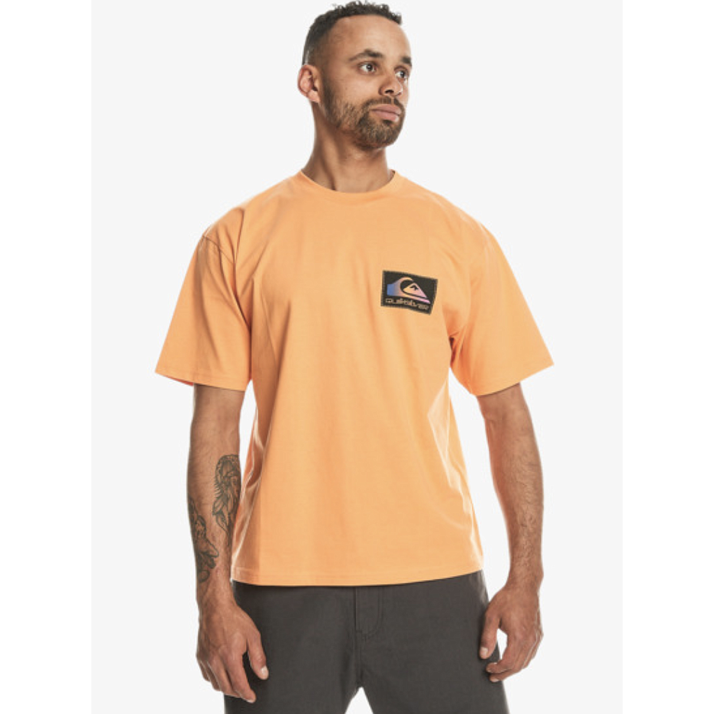 Camiseta Quiksilver Back Flash - Orange (NJF0)