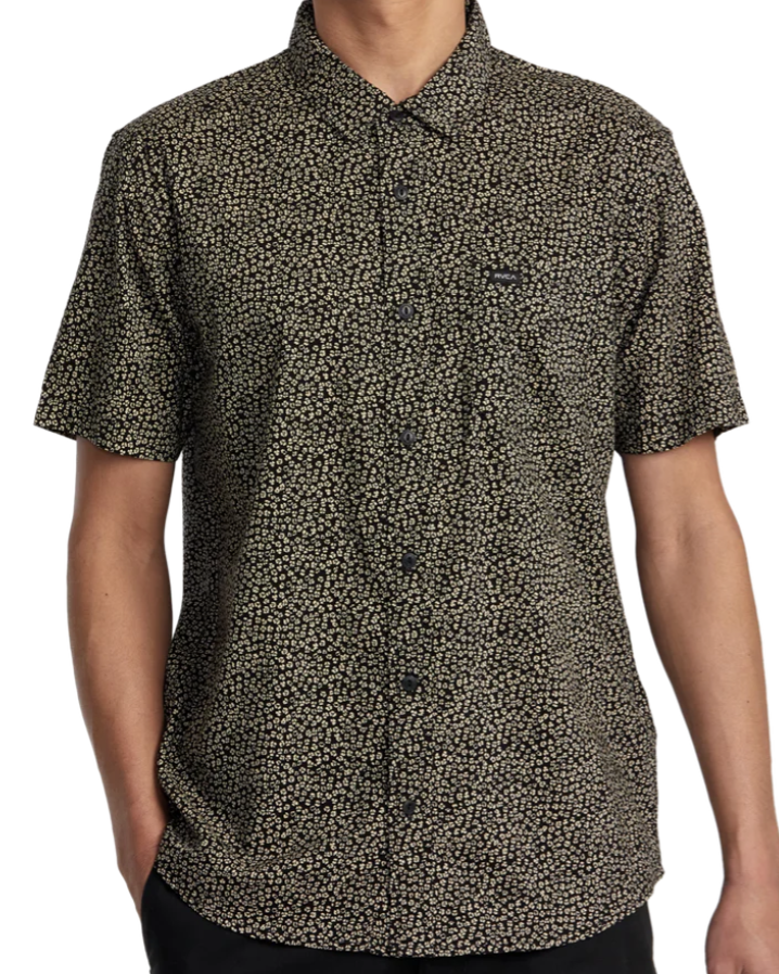 Camisa Rvca Morning Glory - Black