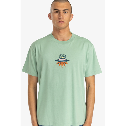 Camiseta RVCA UFO - Green Haze