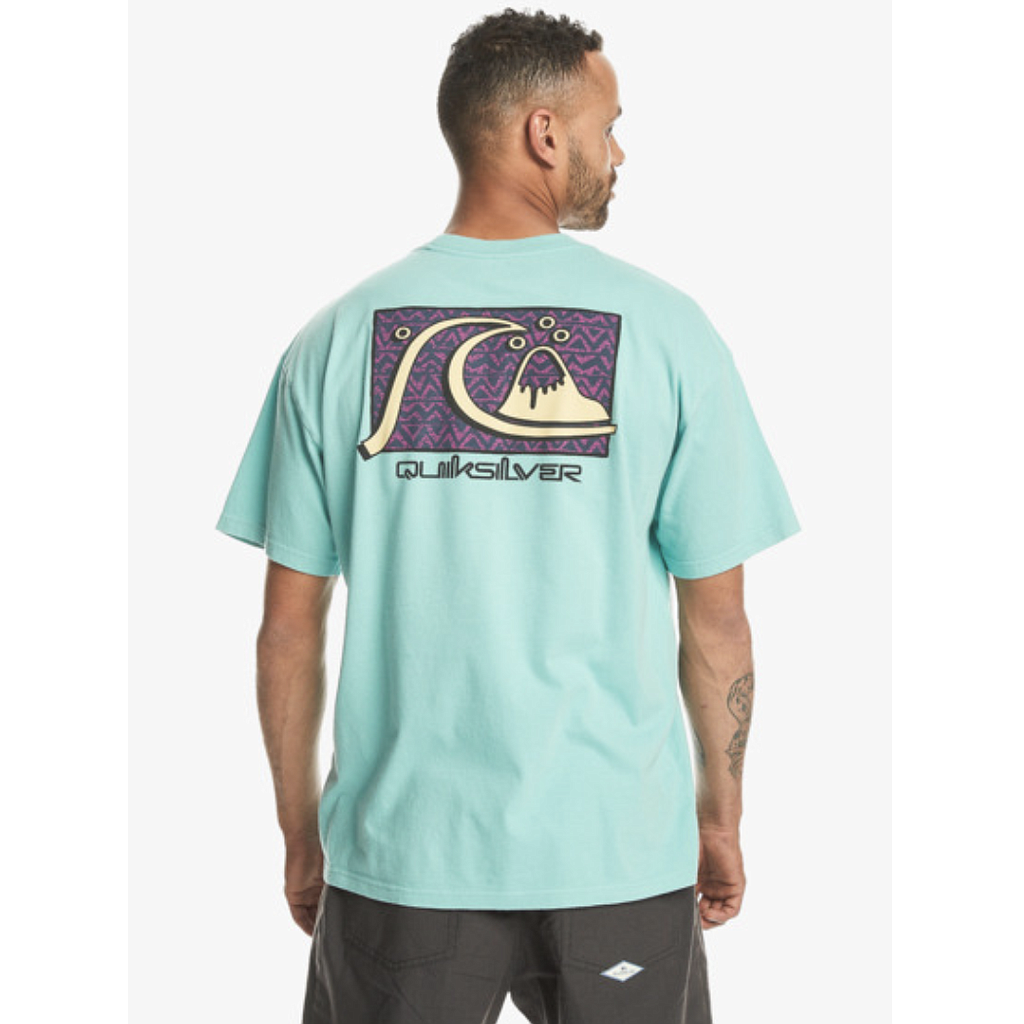 Camiseta Quiksilver Take us back - Turquesa