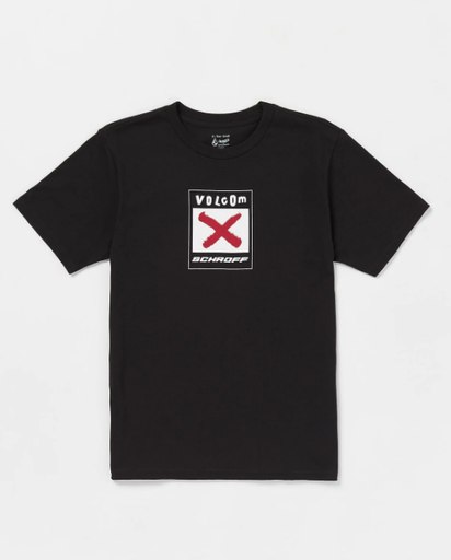 Camiseta Volcom x Schroff - Total Black