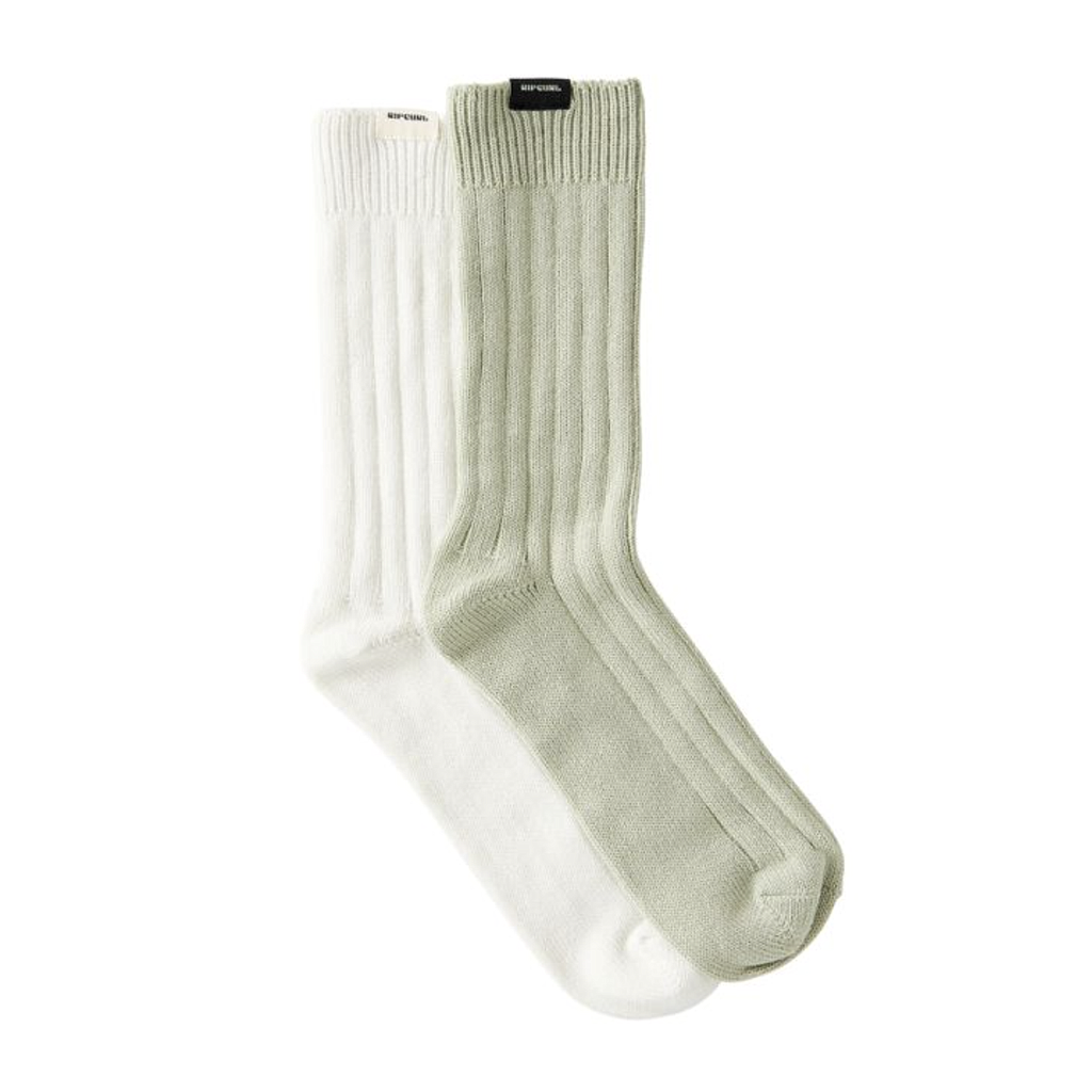 Calcetines Rip Curl 2 Pack Crew Socks Sage